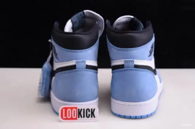 Rep BLACK RETRO AIR 555088-134 WHITE 1 HIGH JORDAN UNIVERSITY BLUE 0604